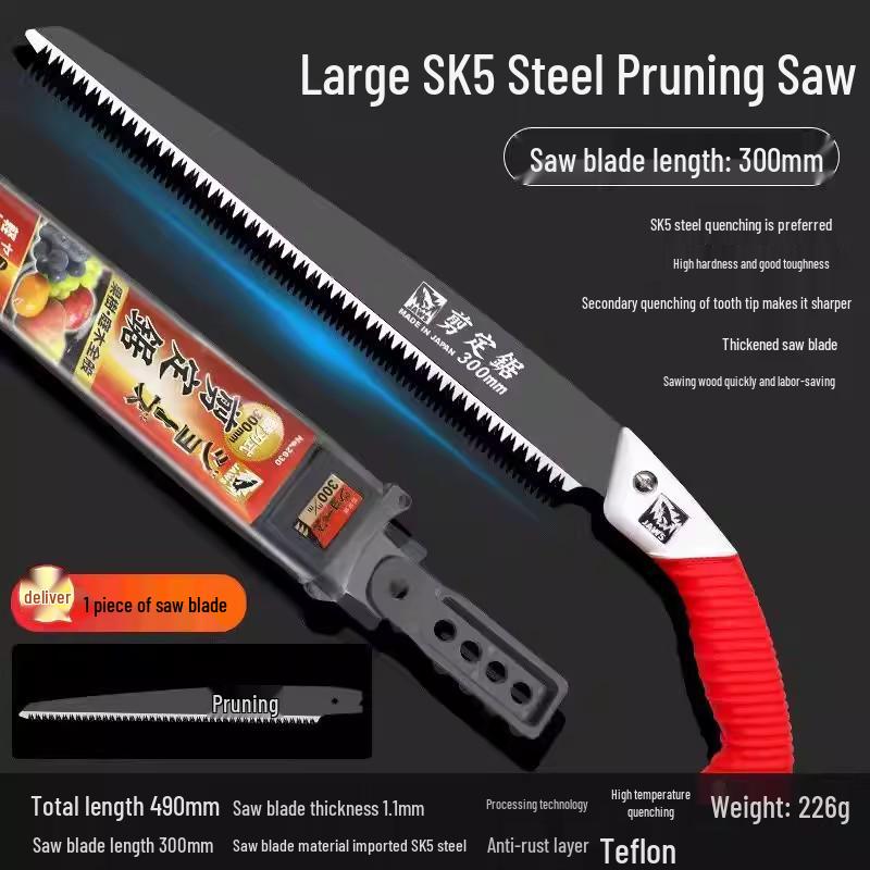Japanese High Manganese Steel Sharp Hand Saw for Wood and Trees