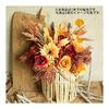 Dried flower bouquet artificial flower bouquet autumn decoration fake flower interior wedding ceremony rose chrysanthemum autumn DIY photography