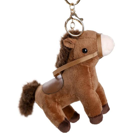 Yousheng Keychain Pendant Plush Horse Mascot Kids Keychain Charm Backpacks Handbags Wallets Luggage Accessories