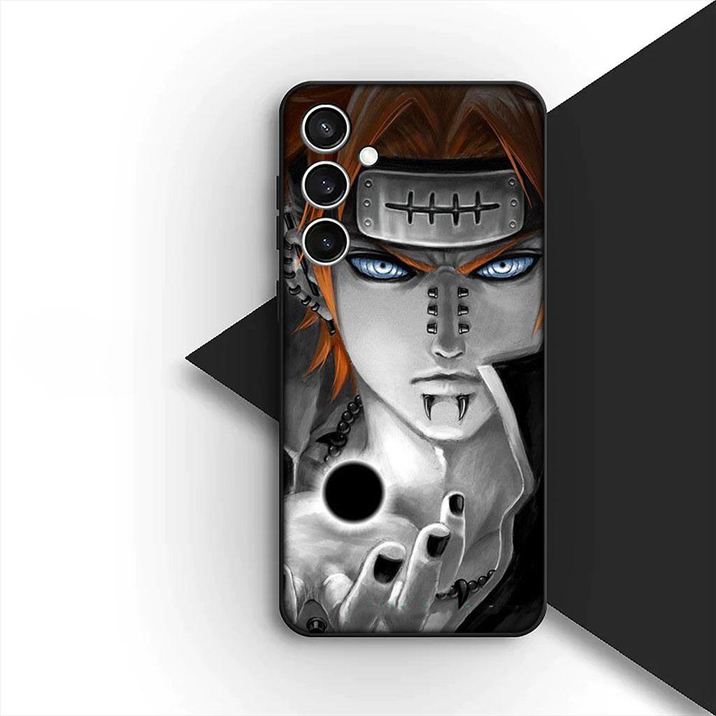 

Pain Akatsuki Narutos Uchiha Itachi Silicone Phone Cover for Apple iPhone 17 Air 12 13 Pro Max Mini ProMax 7 + 8 Plus Soft Case iPhone 13