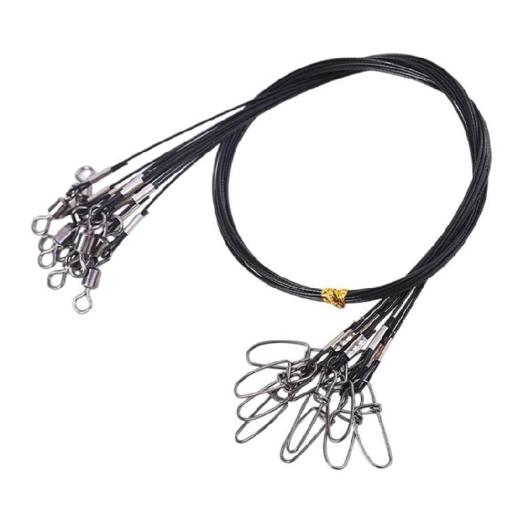 Fishing Wire Leader Line Rig Fishing Leaders Saltwater Fishing Tackle Fishing Rigs High Strength Wire Leader for Lures