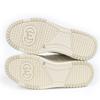 Pristine GUCCI Low Cut Sneakers Web Line White GG Supreme Women 36.5 816818 Used
