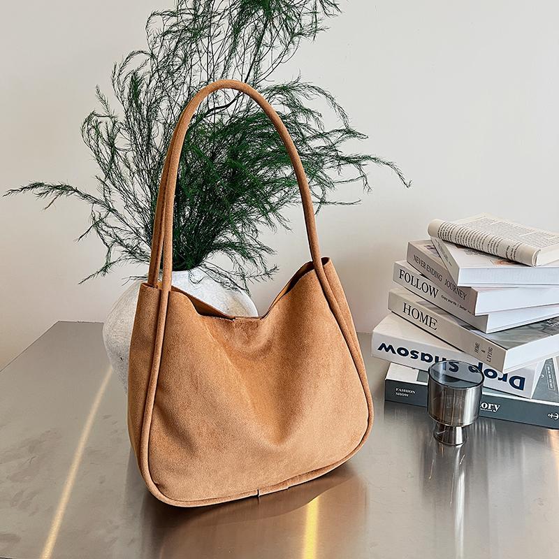 Large-capacity Soft Leather Bag Women's New Foreign-style Texture Shoulder Underarm Bag Tote Bag Women's Bag