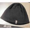 Used THE NORTH FACE North Face Scale Black Knit Beanie Knit Cap Knit Hat Skull Cap Black
