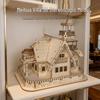 Meihua Villa 3D Wooden Architectural Model Puzzle – Educational Toy for Adults