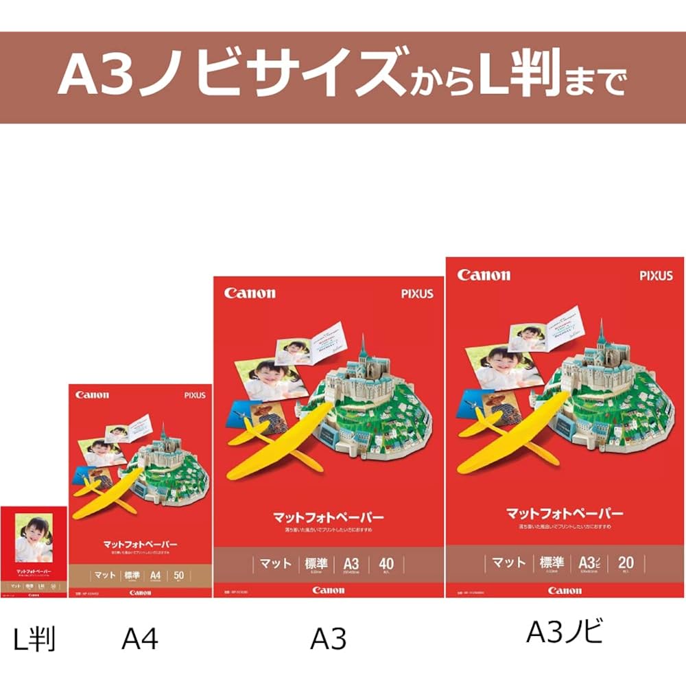 CANON Matte Photo Paper A4 100 Sheets MP-101A4100