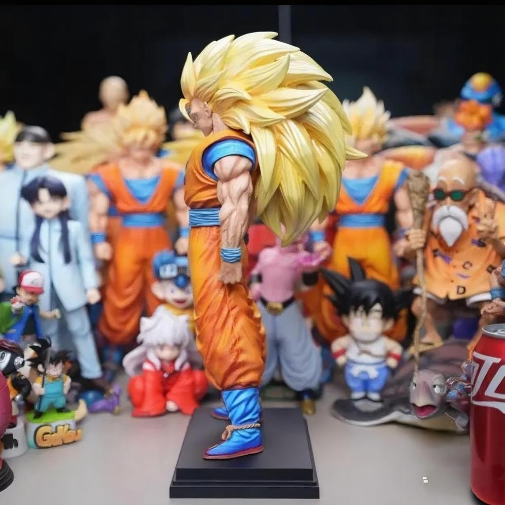 2025 New Jt Goku Ssj3 Dragon Ball Z Son Goku Figure Super Saiyan 3 Goku Action Figures Jt Statue Collection Model Toys Gift