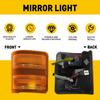Fits 08-16 F250 Ford F350 F450 F550 Super Duty Amber Lens LED Side Mirror Lights