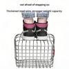Heavy Duty Rear Bike Cargo Basket Replacement Metal Back Seat Cargo Carriers Rear Luggage Bike Rack Easy To Install