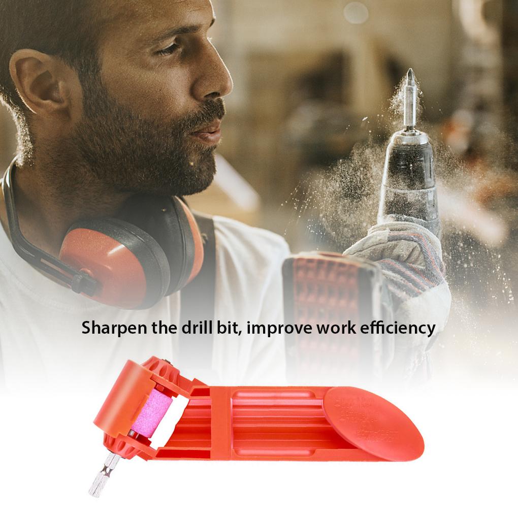 Woodworking Drill Bit Grinding Wheel Sharpener Reusable Removable