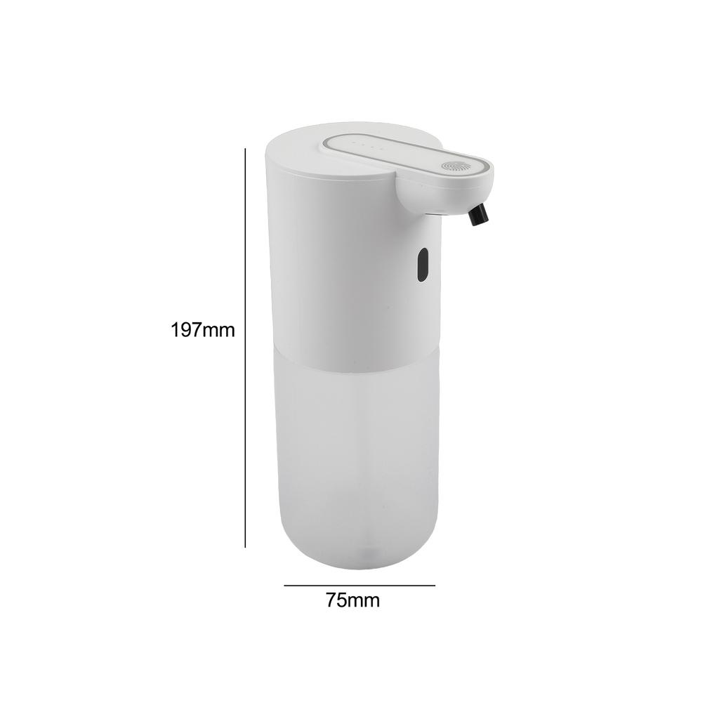 White Touchless Foaming Dispenser Space-saving Design Three Dispensing Styles Touch-free Hygiene Hands-free Operation