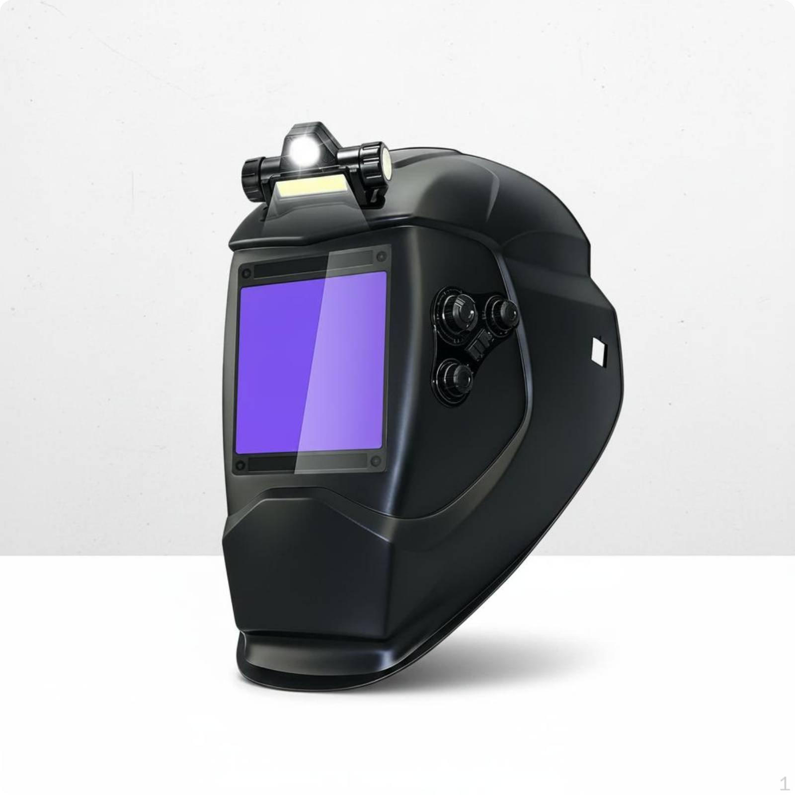 SelfDarkening Helmet Wide Shade Range MetalJoining Hood Adjustable Sensitivity Large View Face Z Style