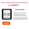 15-in-1 Smart Air Quality Detector with WiFi & Tuya App: CO2, PM2.5, Formaldehyde, TVOC, Temperature, Humidity Monitor