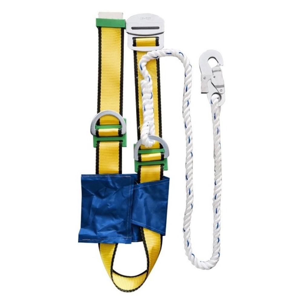 with Hook Safety Belt Fall Protection Safety Harness Semi-Body Safety Kit  Electrician Construction