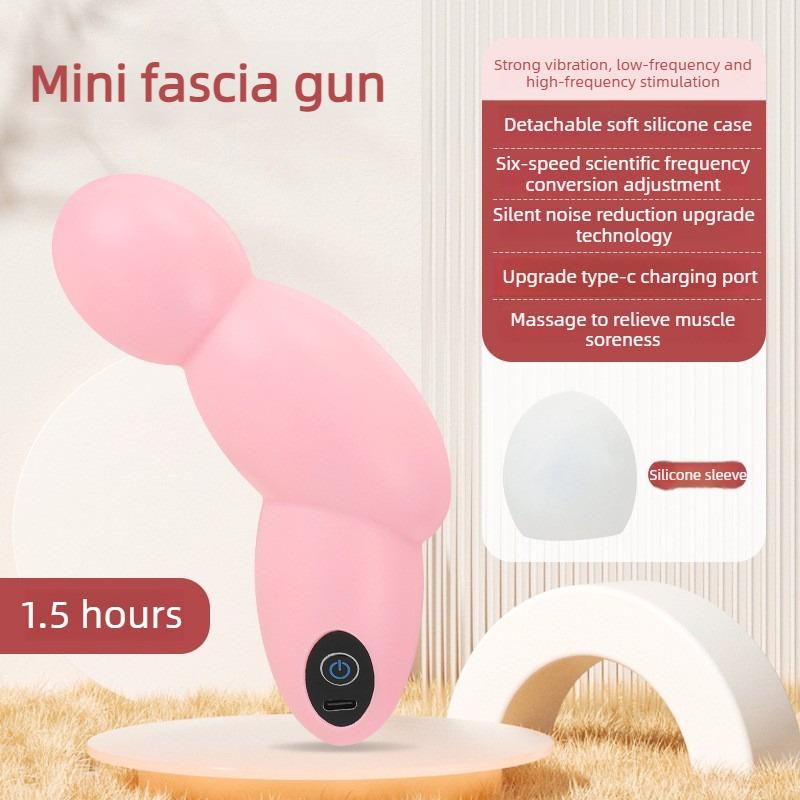 6-speed Portable Muscle Fascia Massager Fitness Muscle Relaxation Vibration Massage Machine Electric Cervical Massager