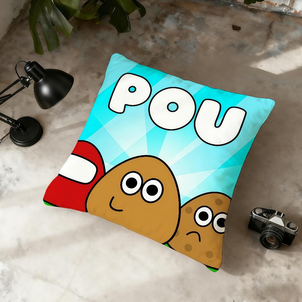 Hot Game My Pet Alien PPou cushion cover Home Office Convenient Nordic Simplicity Hit With Zipper Cushion Cover