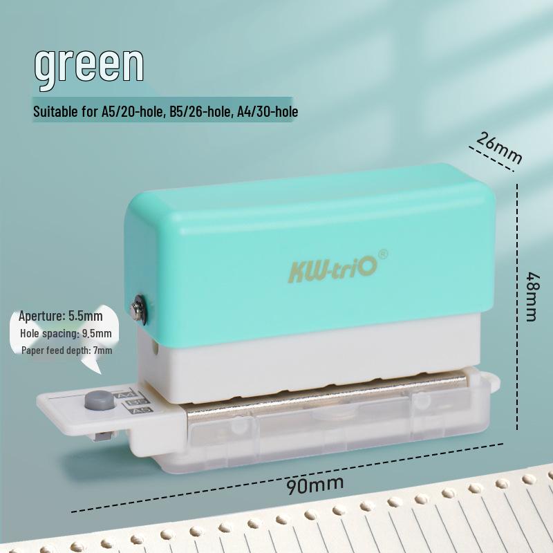 

Kede You 99H2 Multi-Hole Planner Punch for Student M5 Binders