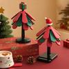 Christmas Tree Trivet Set - Heat-Resistant Silicone Coasters for Hot Pots, Plates & Teapots, Festive Table Decor