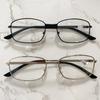 HH8005 Metal Frame Full-rim Designer Male Female Unisex Anti Blue Light Custom Logo Reading Glasses