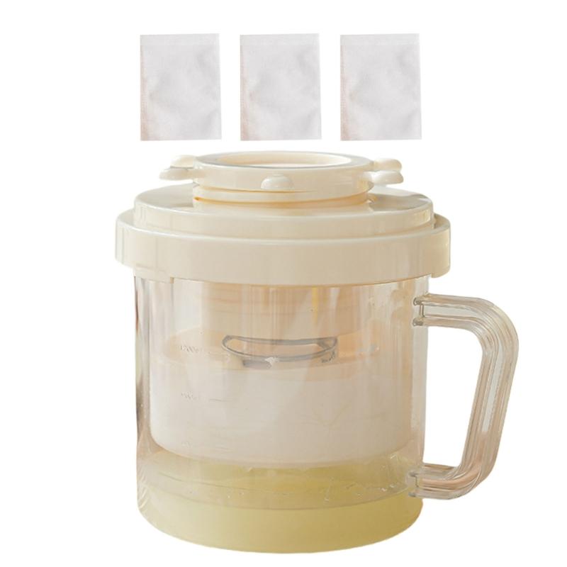 Multiuse Dairy Processing Set Space Saving Food Safe Yogurt Maker Equipment Suitable for Handmade Cheese Making