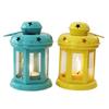 Set of 2 Hanging Lantern Tealight Candle Holder for Dining Table Home Decorations - Decorations Items for Home Decor (Yellow and Blue) - Decor - Gifts