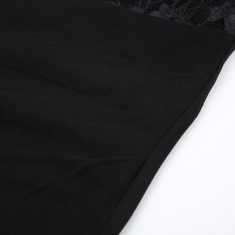 Elegant French Lace One-Shoulder Fishtail Knit Dress - Slim-Fit Waist-Cinching Long Gown for Women