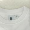 [USED] BTS V Vette LAYOVER Yeontan T-shirt S size white
