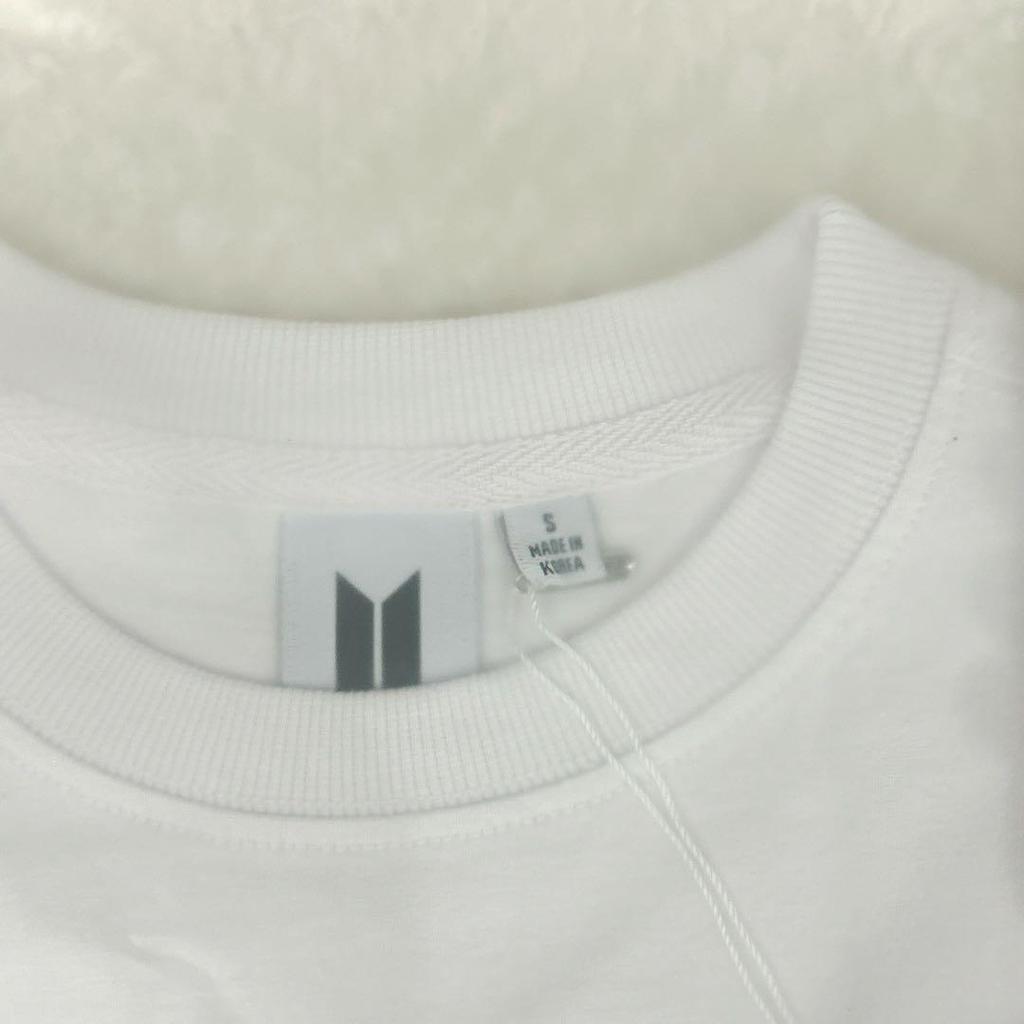 [USED] BTS V Vette LAYOVER Yeontan T-shirt S size white