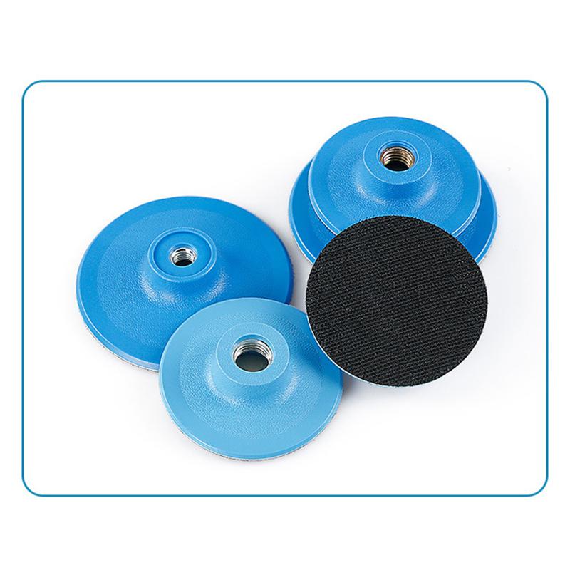 Angle Grinder Selfadhesive Sanding Disc Backing Pad Kit Polishing Tray Set for Auto Body and Woodworking Projects