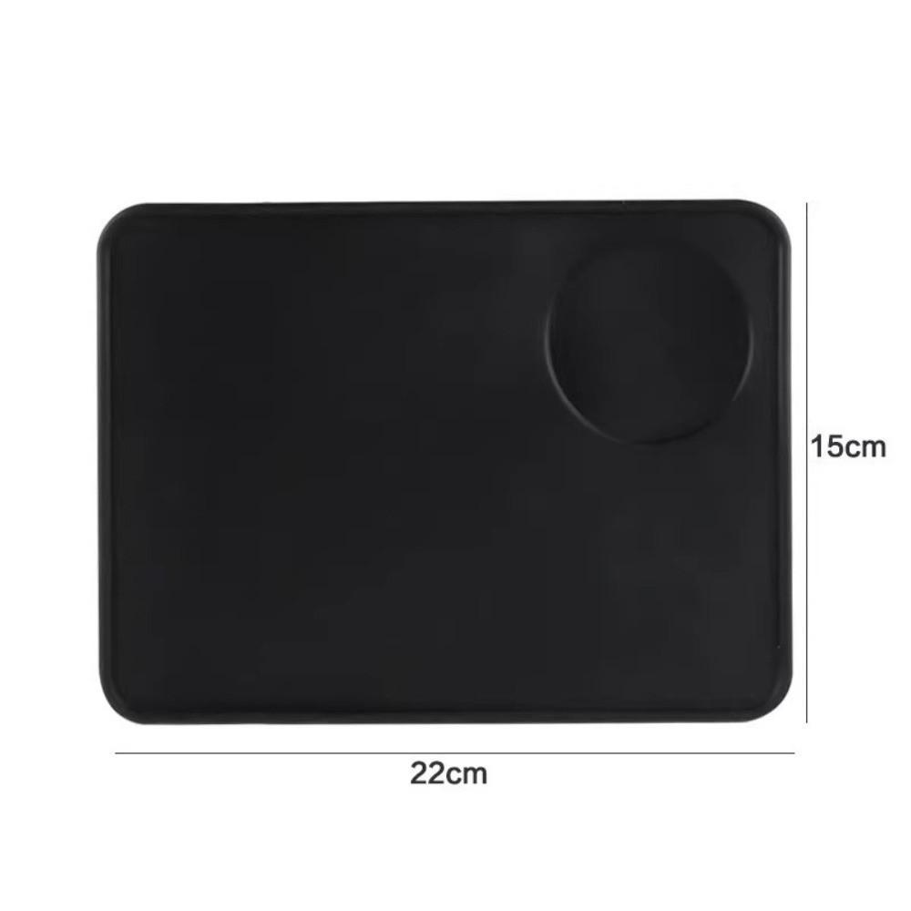 Silicone Espresso Coffee Tamper Mat Station Non Slip 51-58mm Press Tampering Holder WDT Tools Coffeeware Silicone Corner Mat Pad