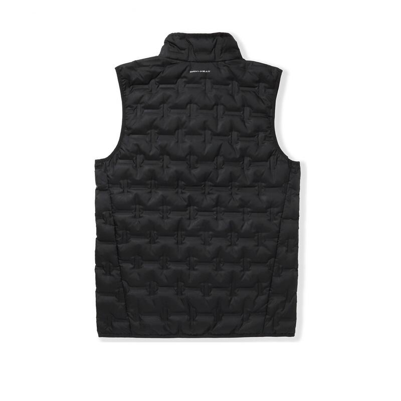 Columbia Hiking Water-Resistant Seamless Heat-Pressed Down Vest Men vest Black WE4253-010