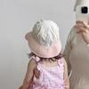 Breathable Sun Shade Hats Cute Style Panama Cap New Kids Fisherman Hat  Outdoor Use