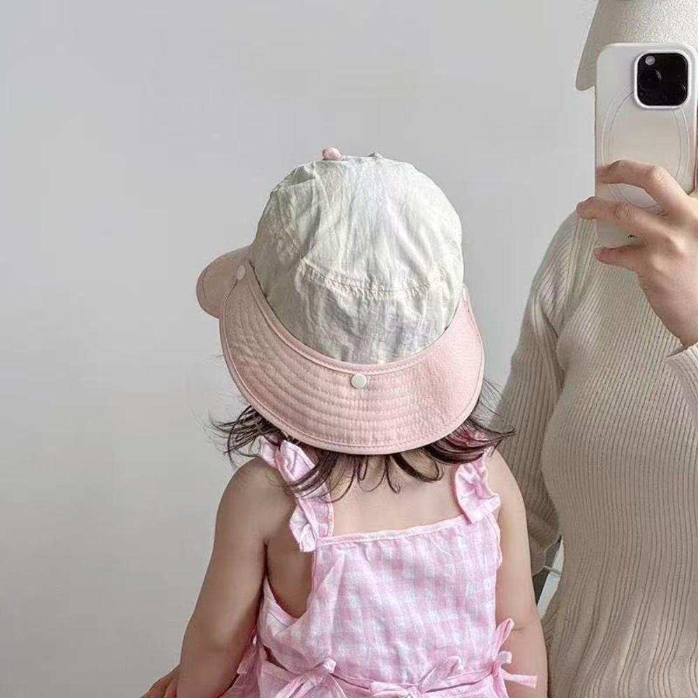 Breathable Sun Shade Hats Cute Style Panama Cap New Kids Fisherman Hat Outdoor Use