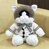 Folklore Album Cardigan Plush Cat Animal Toy With Short Plush For Kids