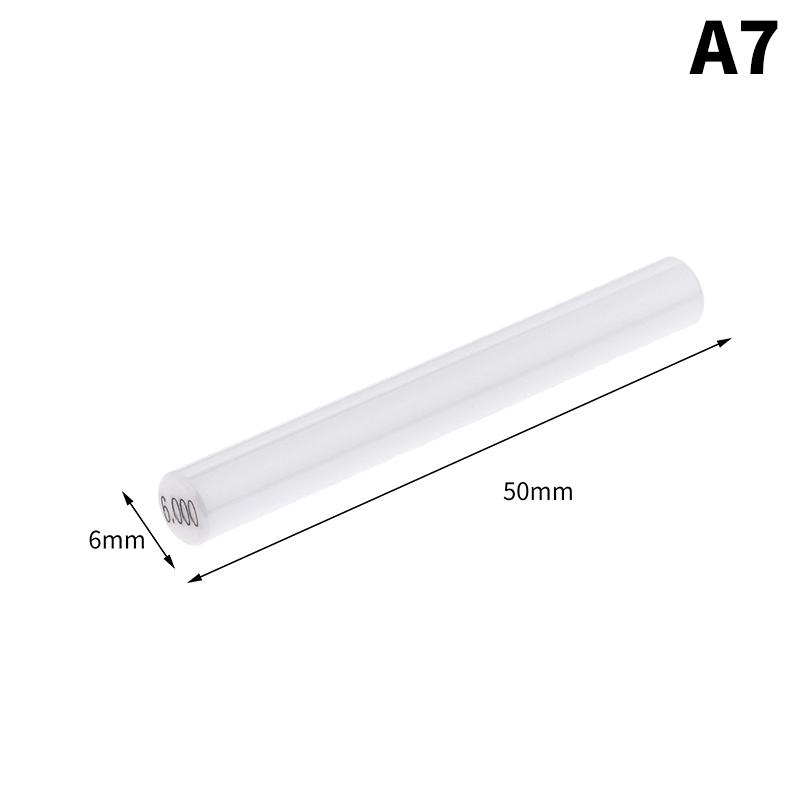 1Pc Range 0.5-10.00Mm,Ceramic Pin Gauge Grade 0 Gauge Tools For Carpentry Inspection Mechanical And Measurement