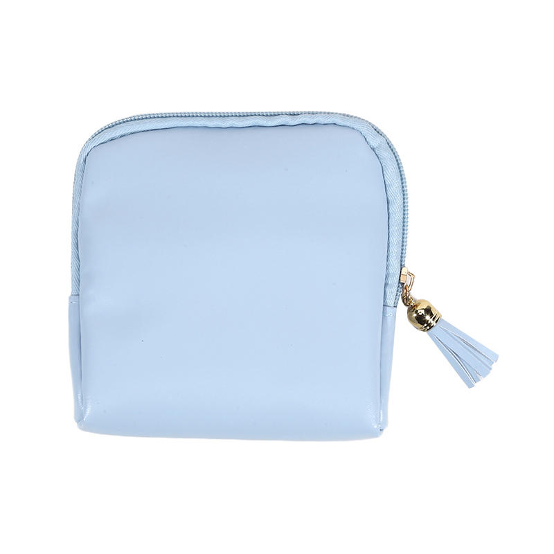 Tassel Jewelry Packing Bag PU Leather Rings Necklace Mini Cosmetic Bag Large Capacity Organizer Jewelry Storage Case Travel