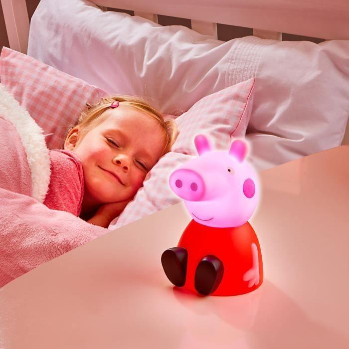 Peppa Pig Veilleuse et lampe torche 2en1 Go Glow Buddy