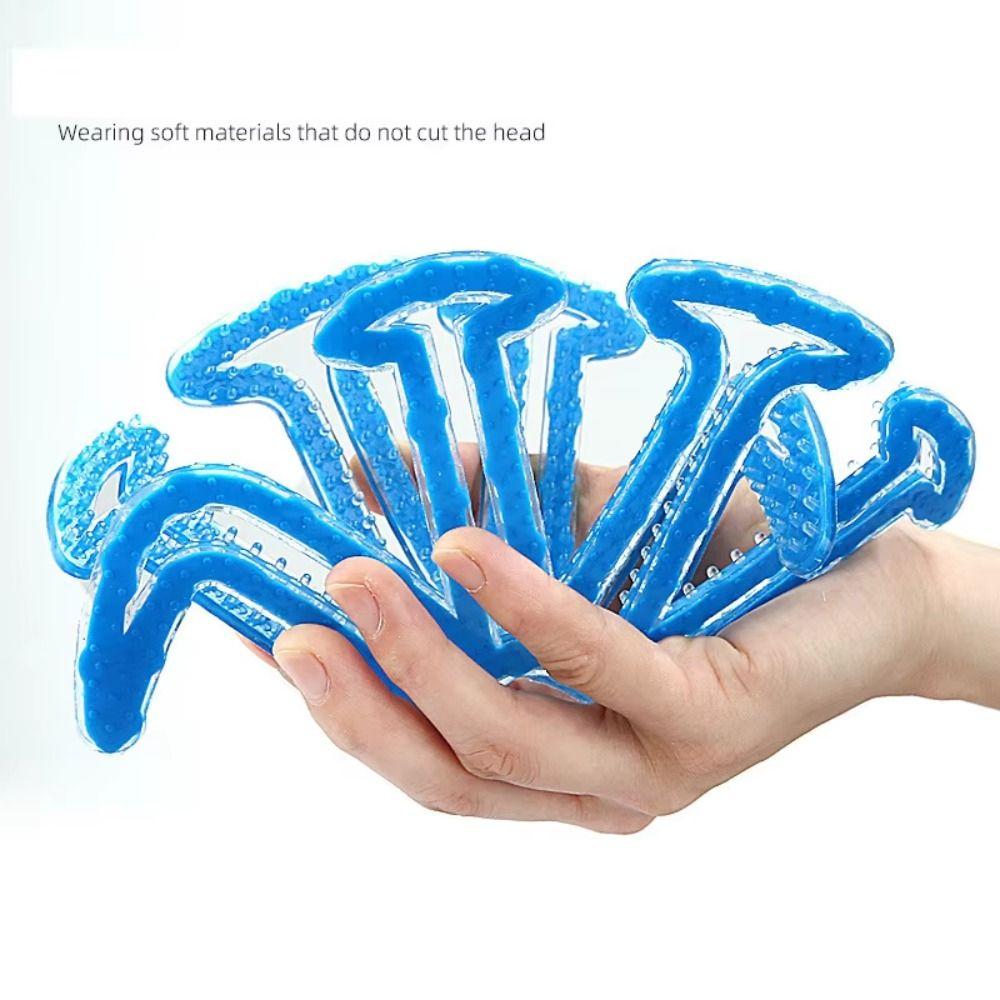 

10 ШТ. Дихаюча підкладка для шолома Захищає зачіску Подушка для шолома Мотоцикл Style-A