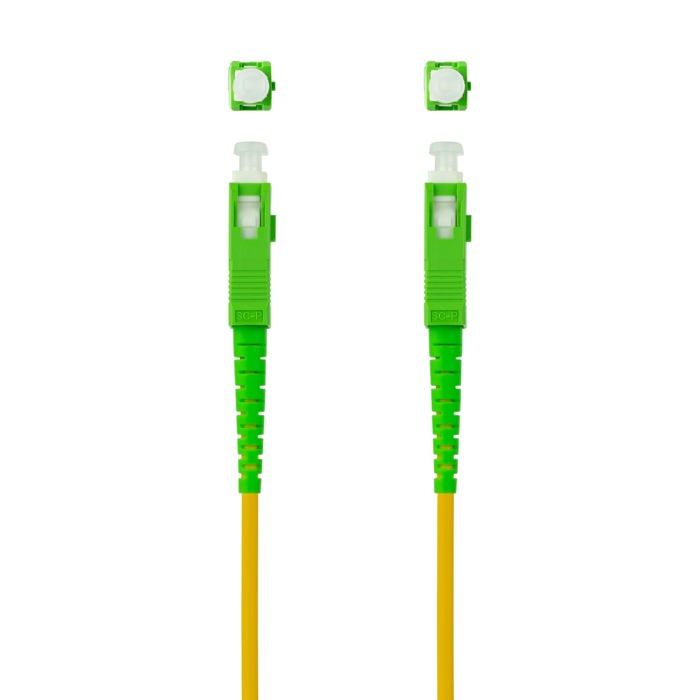 Câble Fibre Optique - Nano Cable - 10.20.0005 - SC/APC - Monomode Simplex - 5m - Jaune