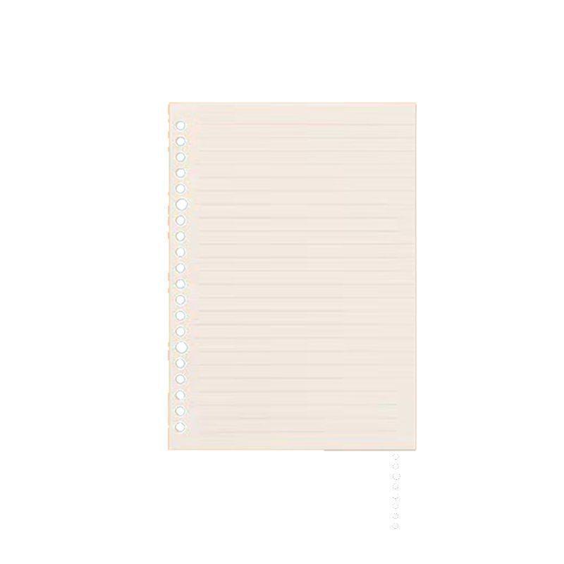 Minimalist Plastic Ring Binder Student Notebook Planner