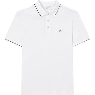 Modern Heritage Mode Bequem Vielseitig Atmungsaktiv Logo Bestickt Kurzarm Poloshirt Herren Oberteile Weiß F51M523102F-WT
