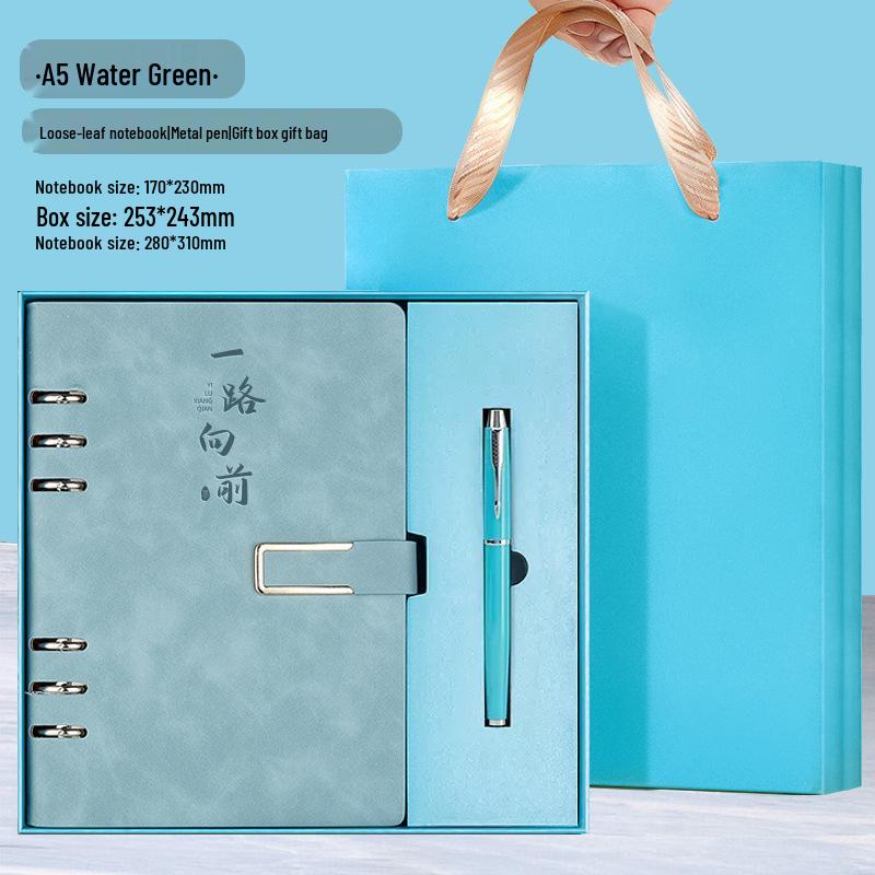 İş ve Öğrenciler İçin Çıkarılabilir Sert Kapaklı Gevşek Yapraklı Defter