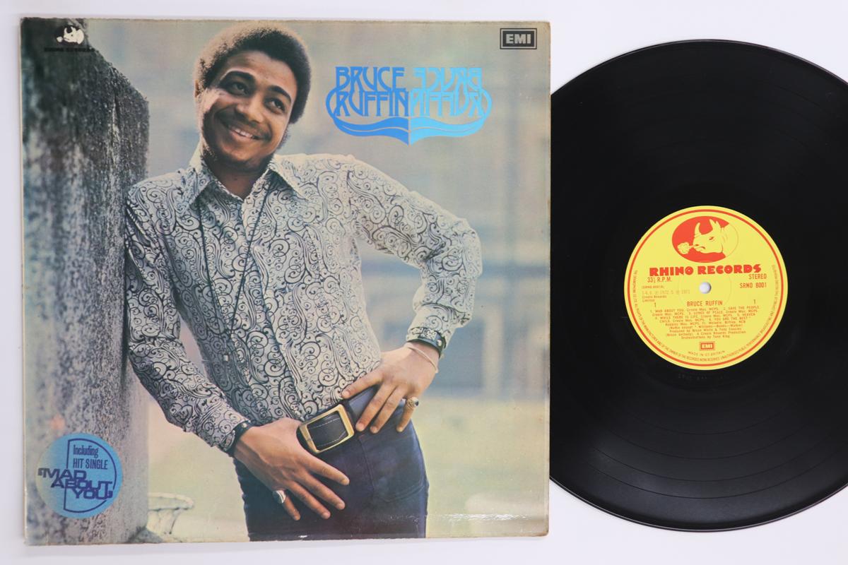 LP Record BRUCE RUFFIN Bruce Ruffin SRNO8001 RHINO RECORDS 1972 UK Reggae Ska Dub Used