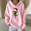 Women's Fashion Casual Christmas Angel Print Pullover Long-Sleeve Sweatshirt