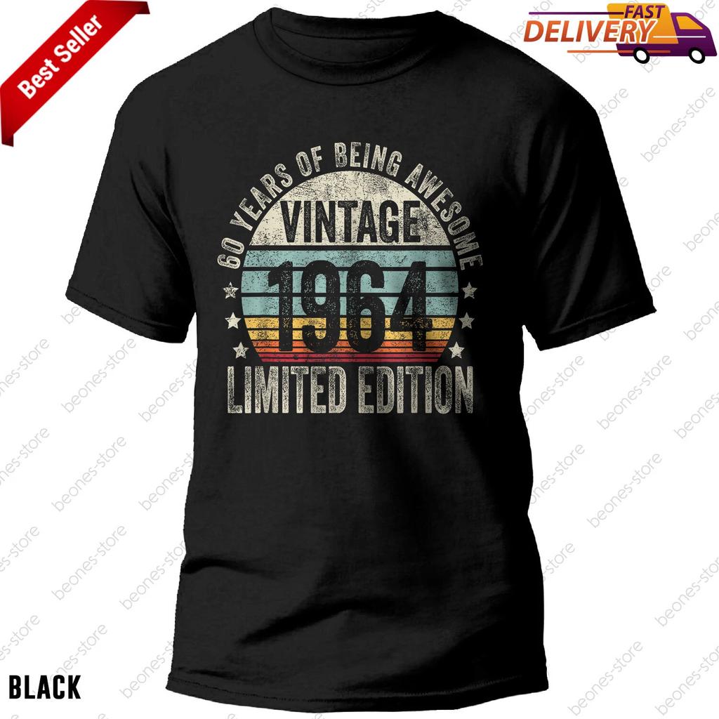 Vintage 1964 Limited Edition Shirt 60. Geburtstag Geschenk für Männer oder Frauen