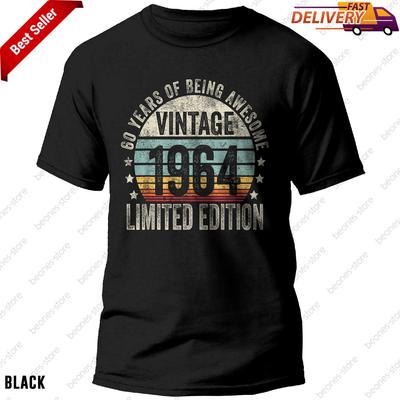 Vintage 1964 Limited Edition Shirt 60. Geburtstag Geschenk für Männer oder Frauen