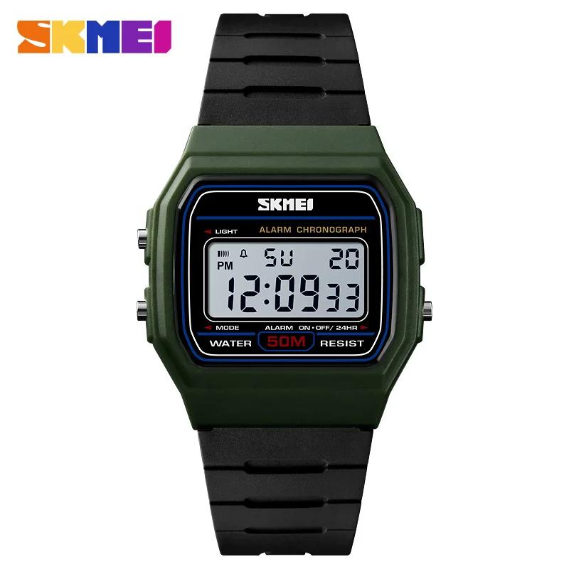 SKMEI 1412 Digitale Horloge voor Vrouwen Koppel Countdown Waterdicht Sport Datum Week Dames Polshorloges Meisjes Klok 1328 Relogio Feminino