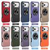iPhone 17 Pro Max Drop-Proof Magnetic Case with 360° Rotating Ring Stand