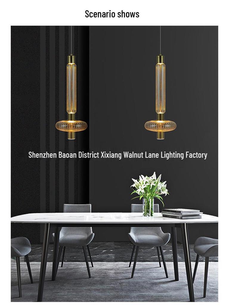 Nordic Modern Luxury Glass Chandelier for Living Room, Staircase, Restaurant, or Hotel