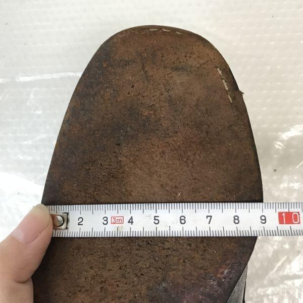 60s-70s? Vintage/Jarman MOCCASIN/Leather Loafers/Moccasins/24.5EE/Black/BLACK/Slip-on Business Dress Shoes(USED)